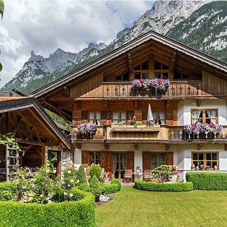 Ferienhaus Alpenblick 米滕瓦尔德 外观 照片