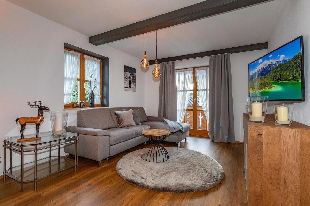 Ferienhaus Alpenblick 米滕瓦尔德 外观 照片