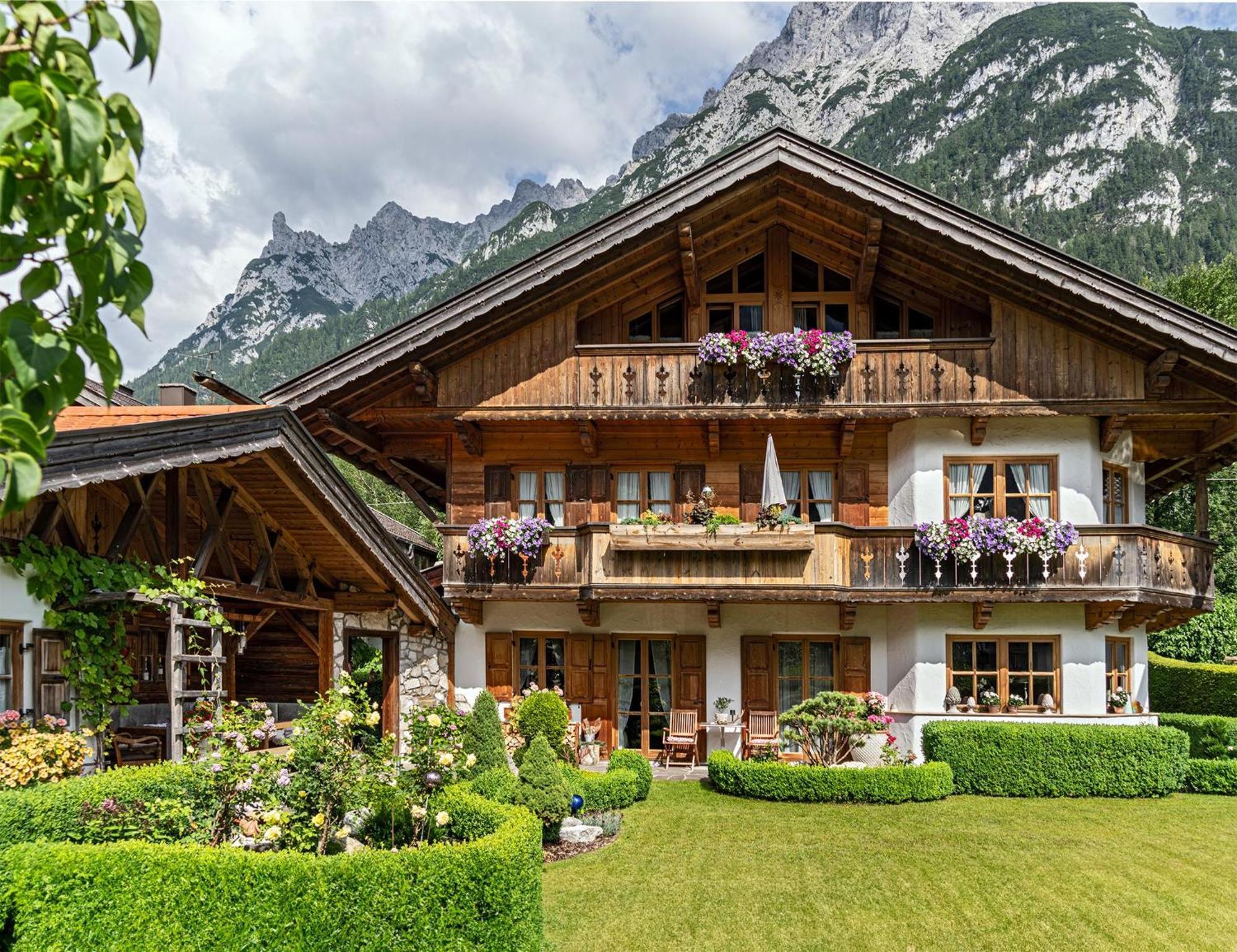 Ferienhaus Alpenblick 米滕瓦尔德 外观 照片